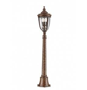 Lampa stojąca zewnętrzna English Bridle FE/EB4/M BRB Feiss klasyczna latarnia w kolorze brązu