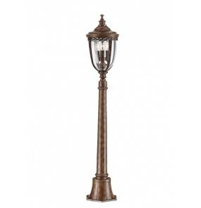 Lampa stojąca zewnętrzna English Bridle FE-EB4-M-BRB Feiss klasyczna latarnia w kolorze brązu