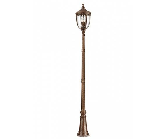 Lampa stojąca zewnętrzna English Bridle FE/EB5/L BRB Feiss klasyczna latarnia ogrodowa w kolorze brązowym