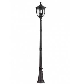 Lampa stojąca zewnętrzna English Bridle FE-EB5-L-BLK Feiss czarna latarnia ogrodowa w klasycznym stylu