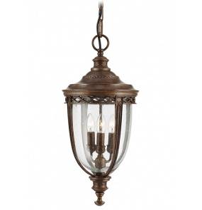 Lampa wisząca zewnętrzna English Bridle FE-EB8-L-BRB Feiss klasyczna oprawa w kolorze brązu