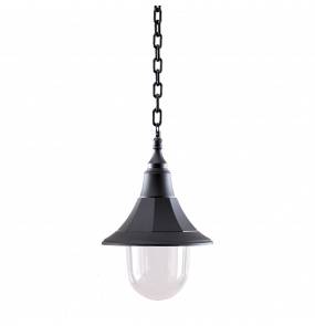 Lampa wisząca zewnętrzna Shannon CHAIN  Elstead Lighting dekoracyjna oprawa w kolorze czarnym