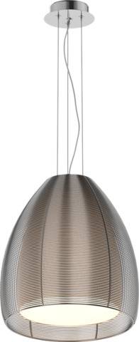 Lampa wisząca Pico MD9023-1L  Zuma Line srebrna oprawa w stylu nowoczesnym