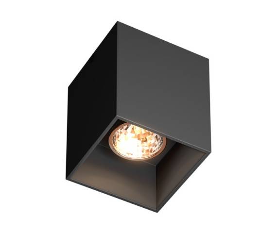 Oprawa sufitowa spot Square 50475-BK nowoczesna oprawa w kolorze czarnym ZUMA LINE