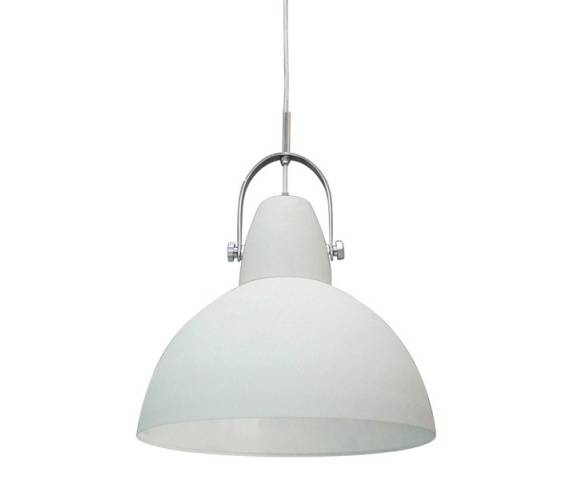 Lampa wisząca Cande TS-110611P-WH Zuma Line jednolicie biała oprawa w stylu nowoczesnym