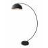 Lampa podłogowa Luzia TS-050402F-BKGO Zuma Line zaokrąglona oprawa w kolorze czarno-złotym