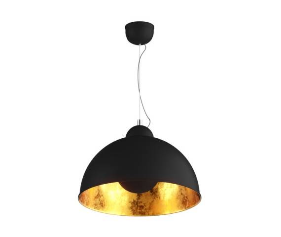 Lampa wisząca Antenne TS-071003P-BKGO Zuma Line czarno-złota oprawa w stylu nowoczesnym