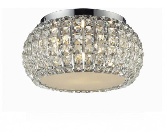 Plafon Sophia 6 top AZ0695 AZzardo kryształowa oprawa w kolorze chromu