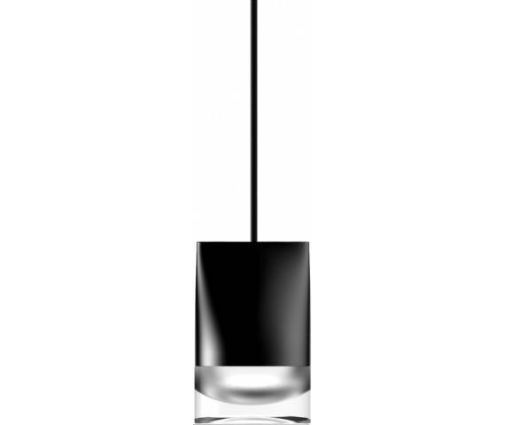 Lampa wiszaca Melo S Nero Orlicki Design nowoczesna oprawa w kolorze czarnym