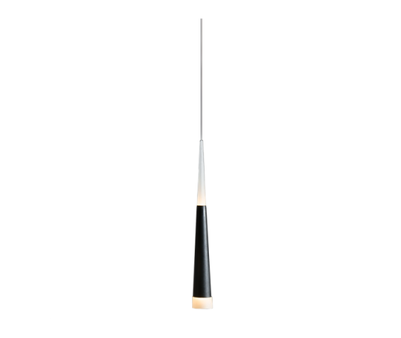 Lampa wisząca Brina 1 LED AZ0954 Azzardo czarna oprawa w stylu design