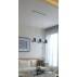 Lampa wisząca Crystal P0076-03N-B5FZ oprawa w kolorze srebrnym ZUMA LINE