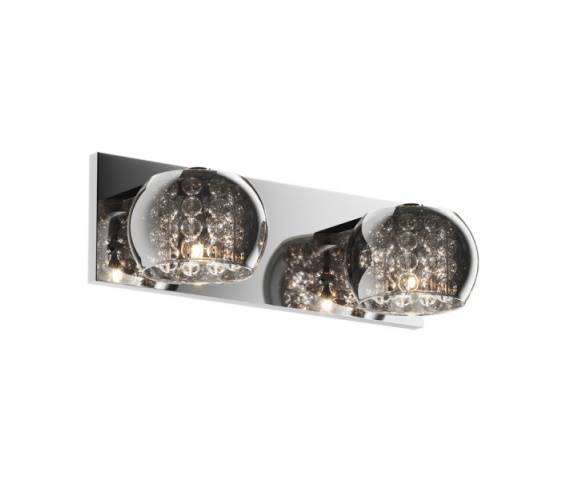 Kinkiet Crystal W0076-02A-B5FZ Zuma Line Podwójna kryształowa oprawa ścienna