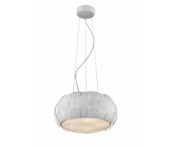 Lampa wisząca Sole P0317-03H-S8A1 oprawa w kolorze białym ZUMA LINE