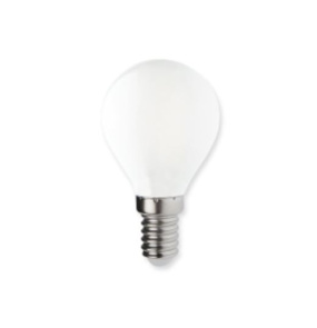 Żarówka LED Premium Filament Milky Glass E14 kulka 4W 470lm 3000K ciepła LEDLine