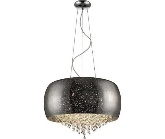 Lampa wisząca Vista P0076-06K-F4GR Zuma Line kryształowa oprawa wisząca w nowoczesnym stylu