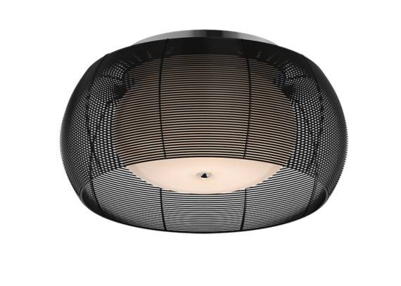 Plafon Tango MX1104-2L czarny Zuma Line nowoczesna oprawa sufitowa w kolorze czarnym