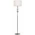 Lampa podłogowa Rea RLL93163-1W Zuma Line chromowo-biała oprawa w stylu nowoczesnym