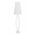 Lampa podłogowa Lorita TS-110314F-WH Zuma Line nowoczesna oprawa w kolorze białym