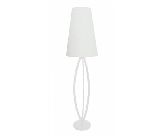 Lampa podłogowa Lorita TS-110314F-WH Zuma Line nowoczesna oprawa w kolorze białym