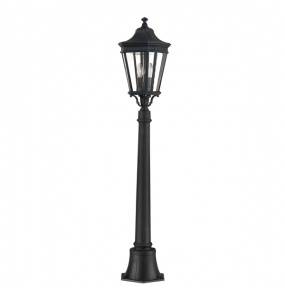 Lampa stojąca Cotswold Lane FE/COTSLN4/M BK Feiss czarna latarnia ogrodowa w klasycznym stylu