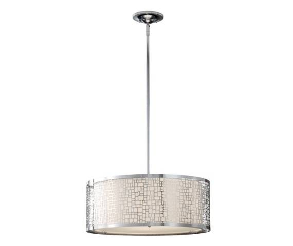Lampa wisząca Joplin FE/JOPLIN/3P Feiss nowoczesna oprawa w kolorze chromu