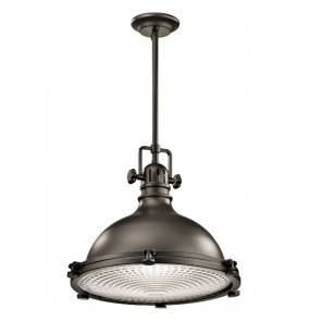 Lampa wisząca Hatteras Bay KL/HATTBAY/XL OZ Kichler brązowa oprawa w przemysłowym stylu