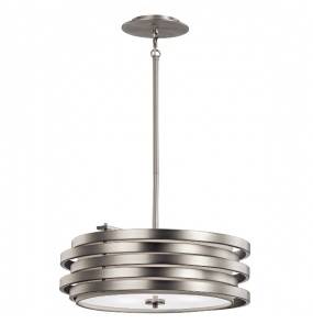 Lampa wisząca Roswell KL/ROSWELL/P/B Kichler niklowana oprawa w nowoczesnym stylu