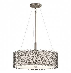 Lampa wisząca Silver Coral KL/SILCORAL/P/A Kichler dekoracyjna oprawa w nowoczesnym stylu