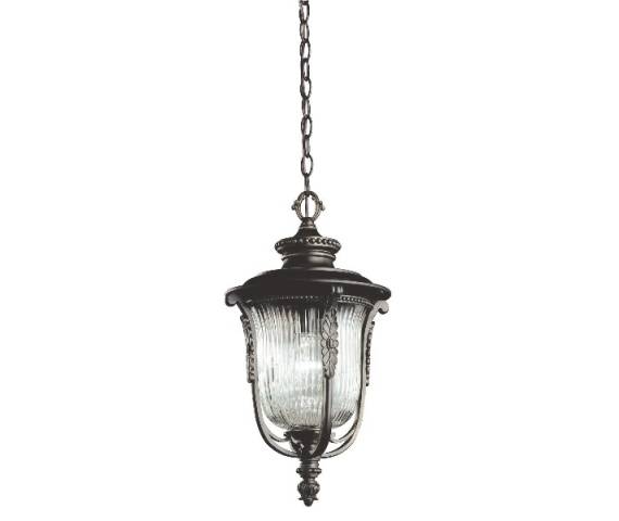 Lampa wisząca Luverne KL/LUVERNE8/M Kichler dekoracyjna oprawa w kolorze brązu