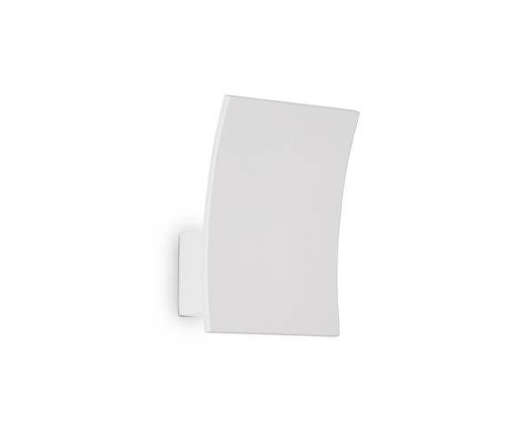 Kinkiet Fix AP1 117867 Ideal Lux biała oprawa w stylu design