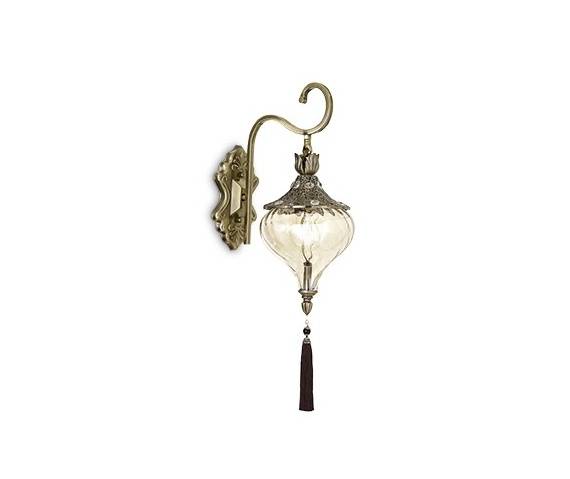 Kinkiet HAREM AP1 BRUNATNY 115962 Ideal Lux