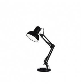 Lampa biurkowa Kelly TL1 108094 Ideal Lux czarna oprawa w nowoczesnym stylu