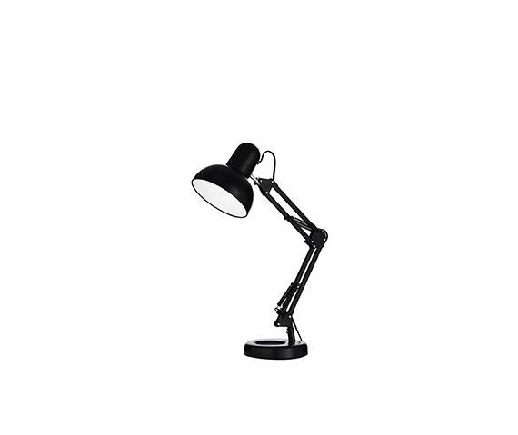 Lampa biurkowa Kelly TL1 108094 Ideal Lux czarna oprawa w nowoczesnym stylu