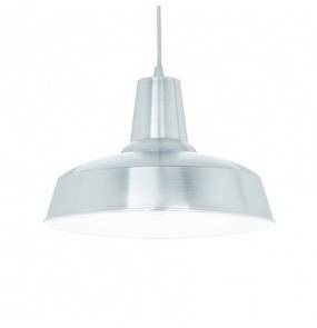 Lampa wisząca Moby SP1 102054 Ideal Lux nowoczesna oprawa w kolorze aluminium