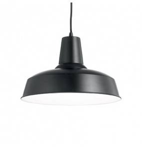 Lampa wisząca Moby SP1 093659 Ideal Lux nowoczesna oprawa w kolorze czarnym