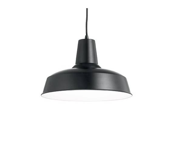 Lampa wisząca Moby SP1 093659 Ideal Lux nowoczesna oprawa w kolorze czarnym