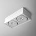 Plafon SQUARES mini 111x2 QRLED oprawa natynkowa 40202 AQform podwójna oprawa w nowoczesnym stylu