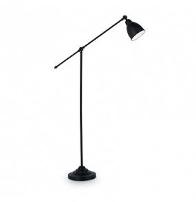 Lampa podłogowa Newton PT1 003528 Ideal Lux nowoczesna oprawa w kolorze czarnym