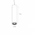 Lampa wisząca Luk Tube 20050.08 BPM