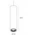 Lampa wisząca Luk Tube 20051.08 BPM