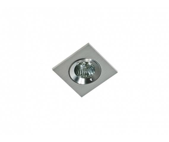 Oczko stropowe Pablo AZ1015 AZzardo kwadratowa oprawa w kolorze aluminium