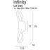 Kinkiet Infinity W1590 Maxlight