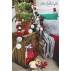Kolorowe kulki LED kompozycja - Christmas classic