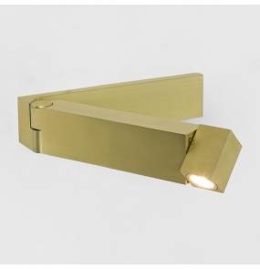 Kinkiet Tosca LED 7548 nowoczesna oprawa w kolorze złotym z włącznikiem Astro Lighting