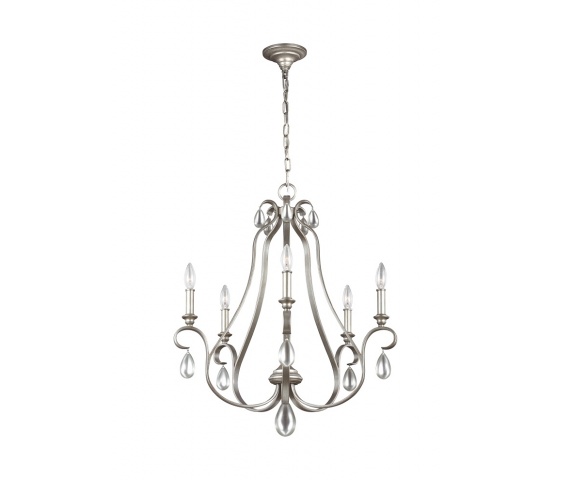 Żyrandol Dewitt FE/DEWITT5 Feiss klasyczna oprawa w dekoracyjnym stylu