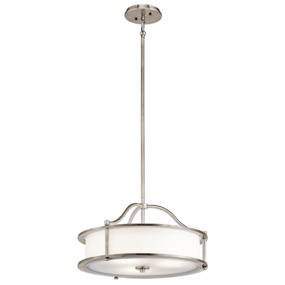 Lampa wisząca Emory KL-EMORY-P-S-CLP Kichler klasyczna oprawa w minimalistycznym stylu