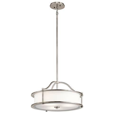 Lampa wisząca Emory KL-EMORY-P-S-CLP Kichler klasyczna oprawa w minimalistycznym stylu