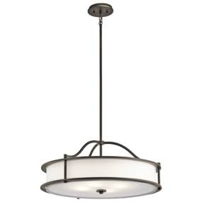 Lampa wisząca Emory KL-EMORY-P-M-OZ Kichler klasyczna oprawa w kolorze brązu