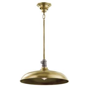 Lampa wisząca Cobson KL/COBSON/P BR Kichler mosiężna oprawa w nowoczesnym stylu