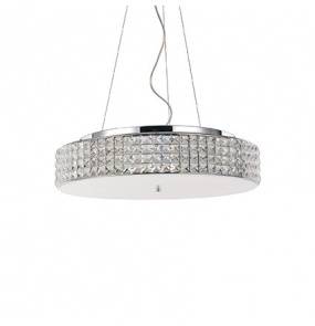 Lampa wisząca Roma 093048 Ideal Lux transparentna oprawa w nowoczesnym stylu